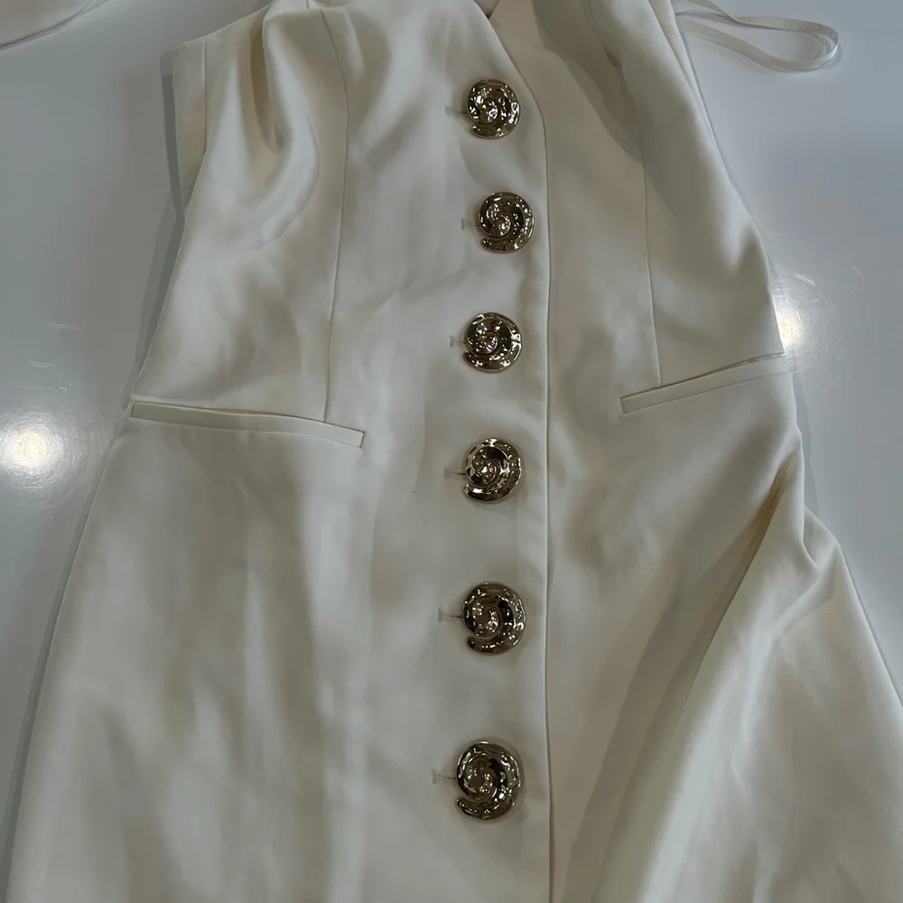 Wolf gang • idira maxi dress in ivory - XS - Picture 8 of 12